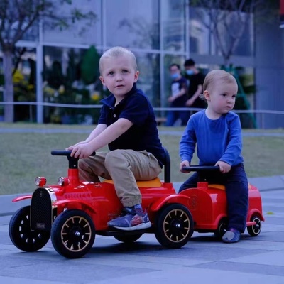 收藏宝贝 (243人气) 贝多奇儿童电动汽车双座四轮车大人可坐人男孩女孩充电小火车玩具